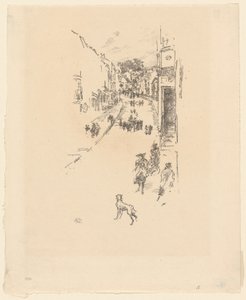 Domingo, Lyme Regis de James Abbott McNeill Whistler