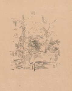 Tête-à-tête en el Jardín de James McNeill Whistler