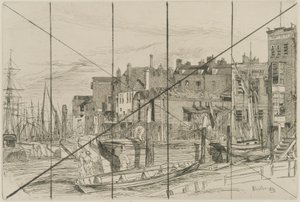 Policía del Támesis de James Abbott McNeill Whistler