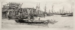 Almacén del Támesis de James McNeill Whistler