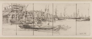 Almacenes del Támesis de James Abbott McNeill Whistler