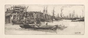 Almacenes del Támesis de James Abbott McNeill Whistler