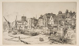 El «Adán y Eva», Old Chelsea de James McNeill Whistler