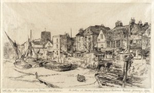 Taberna Adán y Eva, Viejo Chelsea de James McNeill Whistler