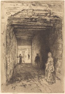 Los mendigos de James Abbott McNeill Whistler