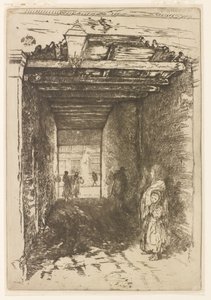 Los mendigos de James Abbott McNeill Whistler