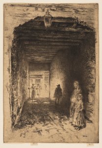 Los mendigos de James Abbott McNeill Whistler