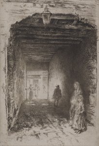 Los mendigos de James McNeill Whistler