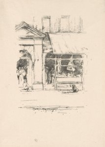 El perro del carnicero de James McNeill Whistler