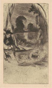 El campamento de James Abbott McNeill Whistler