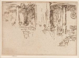 La iglesia - Bruselas (Adoración) de James Abbott McNeill Whistler