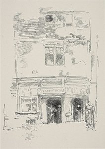 Los relojeros, Paimpol de James Abbott McNeill Whistler