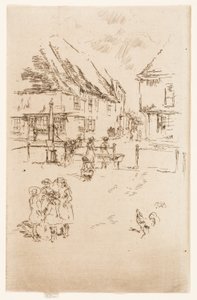 El gallo y la bomba de James Abbott McNeill Whistler
