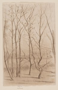 El bosque de la presa de James Abbott McNeill Whistler