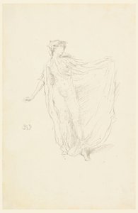 La bailarina, 1890 de James Abbott McNeill Whistler