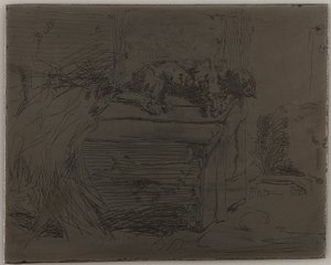 El Perro en la Perrera de James Abbott McNeill Whistler