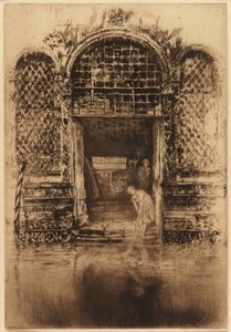 La entrada de James Abbott McNeill Whistler