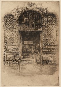 La puerta de James Abbott McNeill Whistler