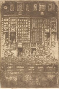 La Cortina Bordada de James Abbott McNeill Whistler