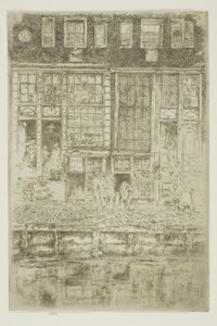 La Cortina Bordada de James Abbott McNeill Whistler