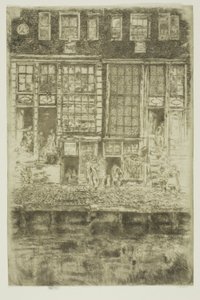 La cortina bordada de James McNeill Whistler