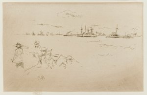 La flota: Monitores de James Abbott McNeill Whistler