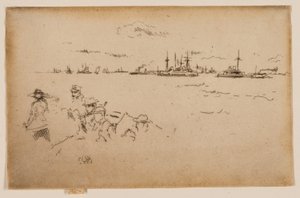La flota: Monitores de James Abbott McNeill Whistler