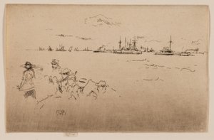 La flota: Monitores de James Abbott McNeill Whistler