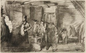 La fragua de James Abbott McNeill Whistler