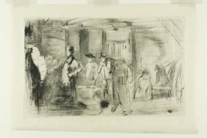 La fragua de James Abbott McNeill Whistler