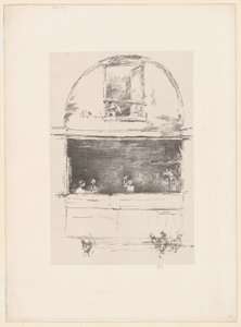La forja, Passage du Dragon de James Abbott McNeill Whistler