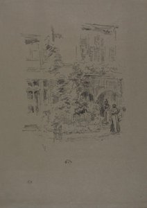 El Porche del Jardín de James Abbott McNeill Whistler