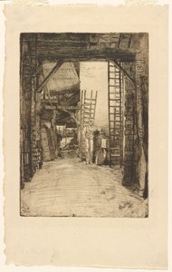 El quemador de cal de James Abbott McNeill Whistler