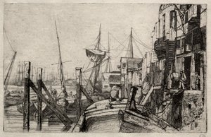 El Limehouse de James McNeill Whistler