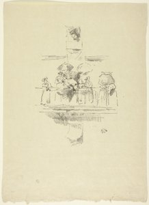 El pequeño balcón de James Abbott McNeill Whistler