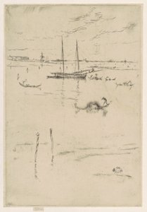 La pequeña laguna de James Abbott McNeill Whistler