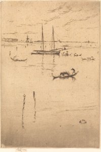 La pequeña laguna de James Abbott McNeill Whistler
