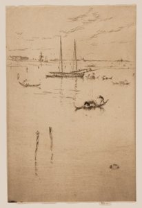 La pequeña laguna de James Abbott McNeill Whistler