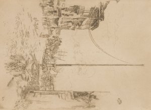 El pequeño mástil de James Abbott McNeill Whistler