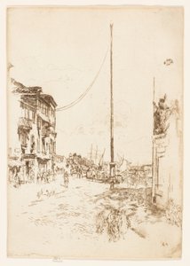 El pequeño mástil de James Abbott McNeill Whistler