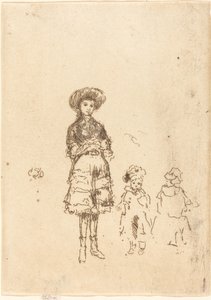 La Pequeña Enfermera de James Abbott McNeill Whistler