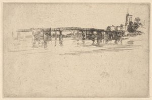 El pequeño Putney No. 1 de James Abbott McNeill Whistler