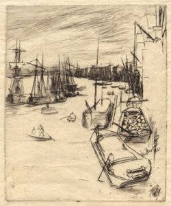El pequeño Rotherhithe de James Abbott McNeill Whistler