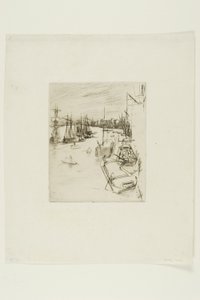 El Pequeño Rotherhithe de James Abbott McNeill Whistler