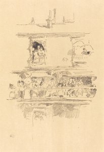 El largo balcón de James Abbott McNeill Whistler