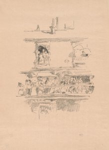 El balcón largo de James McNeill Whistler