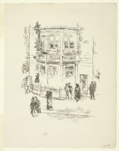 La ventana del director, Gaiety Theatre de James McNeill Whistler
