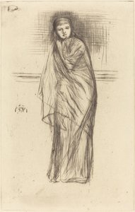 El modelo descansando de James Abbott McNeill Whistler