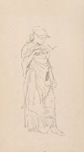 La novela - muchacha leyendo de James McNeill Whistler