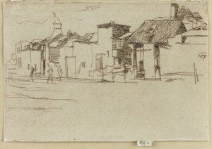 La antigua cervecería Swan, Chelsea de James Abbott McNeill Whistler